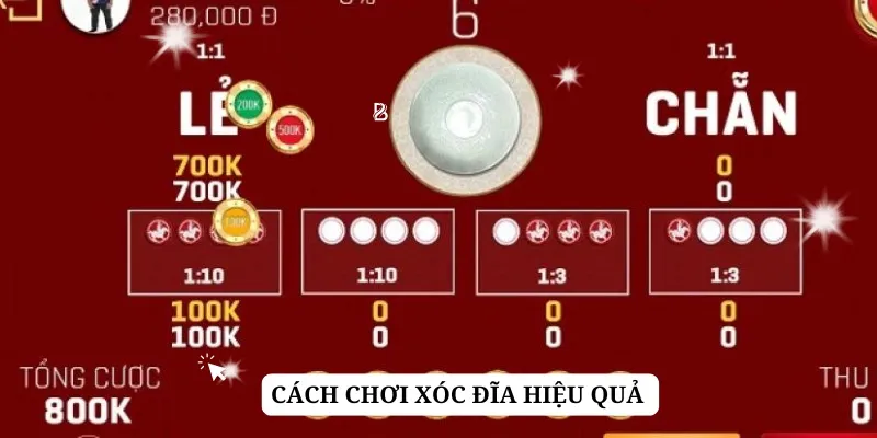 Cách đánh xóc đĩa online vô cùng đa dạng và thú vị
