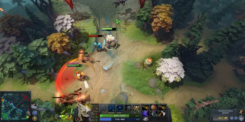 Dota 2 là tựa game MOBA siêu nổi tiếng