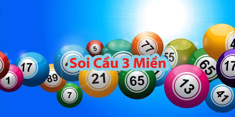 Soi cầu 3 miền là chuyên mục được nhiều thành viên cá cược yêu thích
